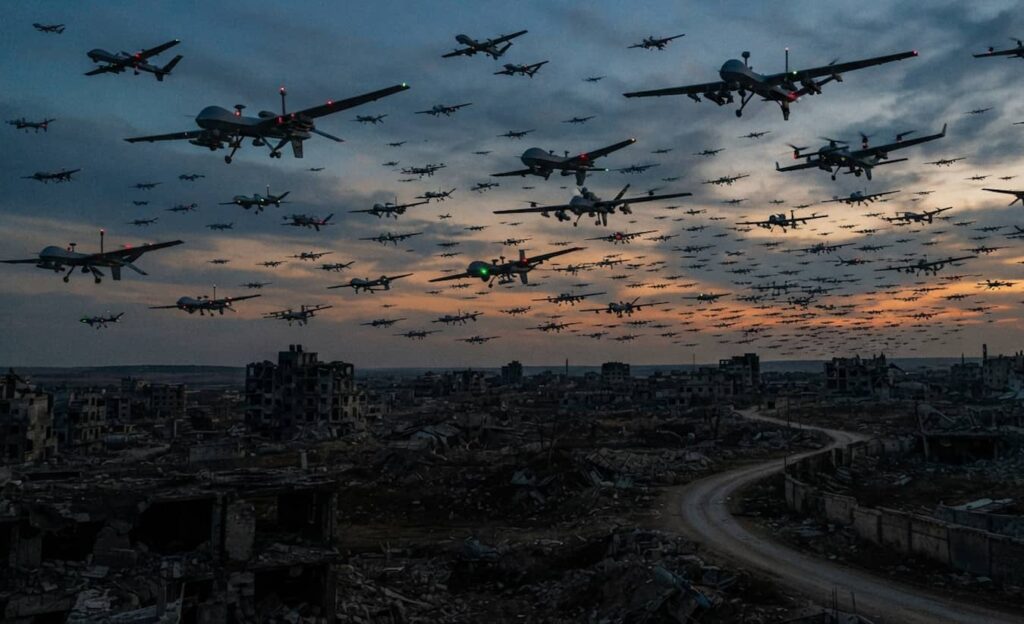 L’OTAN réévalue sa stratégie militaire face à la production de drones ukrainienne Atelier de production de drones militaires en Ukraine