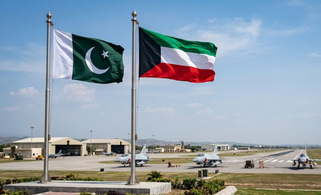 Des soldats s'entraînent dans le cadre du pacte de défense Pakistan Koweït