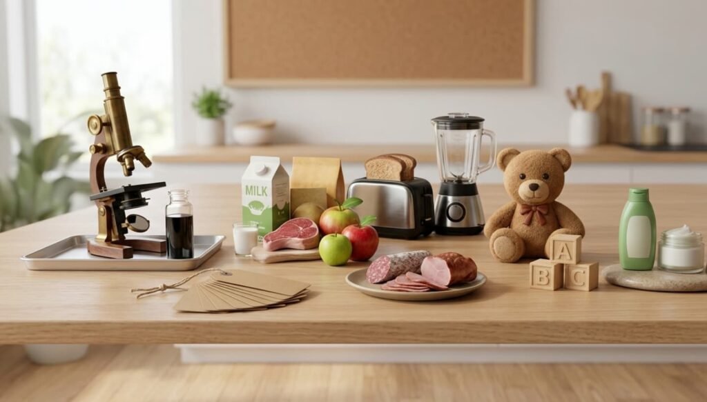 Barquette plastique transparente contenant deux tranches de jambon rose clair Madrange à l'étouffée