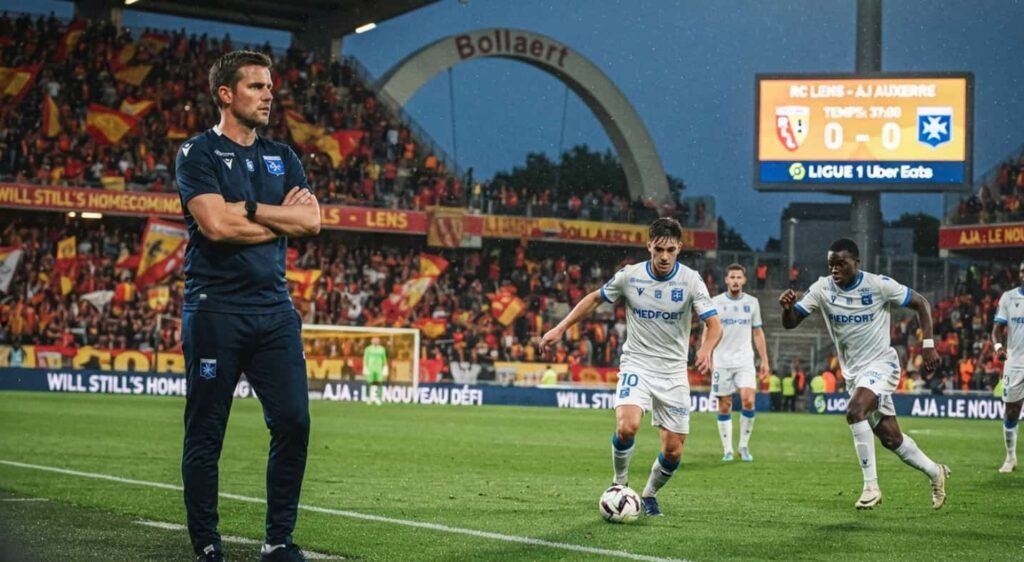 Portrait d'Arthur Piedfort, jeune milieu belge en maillot rouge, fond clair