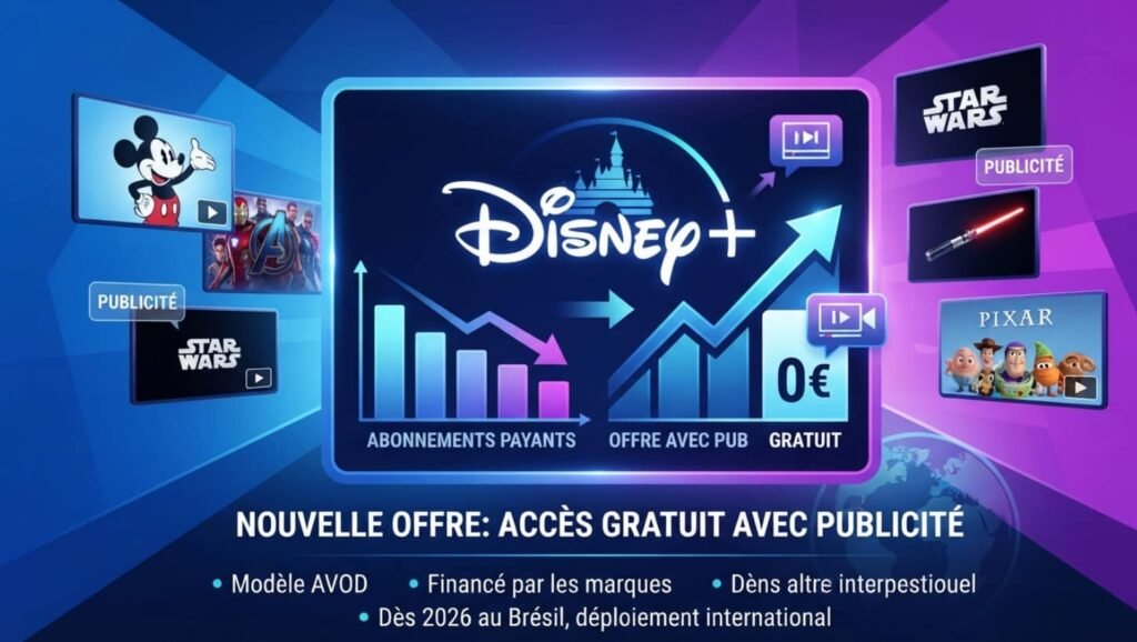 Disney+ lance une offre gratuite au Brésil, mais il faudra patienter en France frfrere
