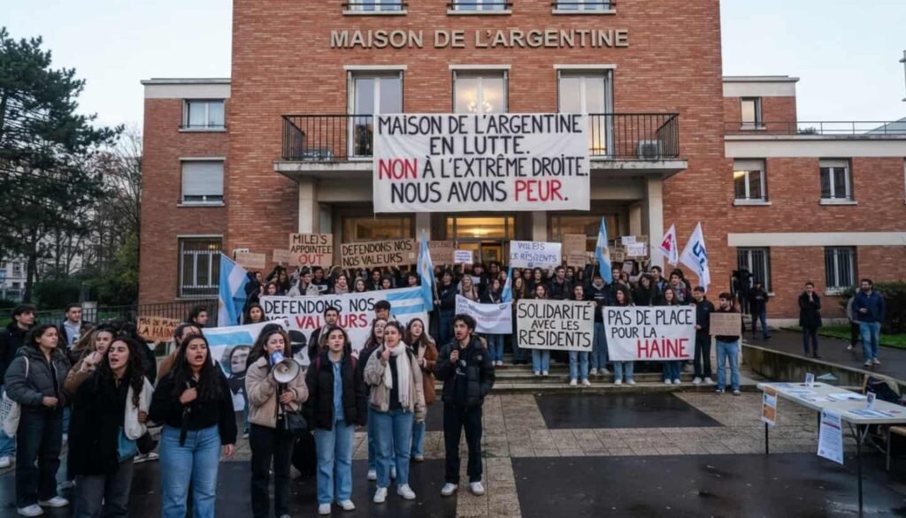 Maison de l’Argentine à Paris : le grand salon devenu lieu de l’extrême droite t43et3et