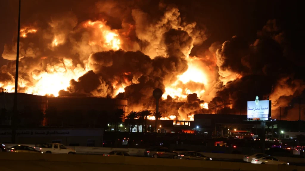 Attaque sur le siège de Saudi Aramco à Dhahran : Dégâts importants Attaque sur le siège de Saudi Aramco à Dhahran : Dégâts importants