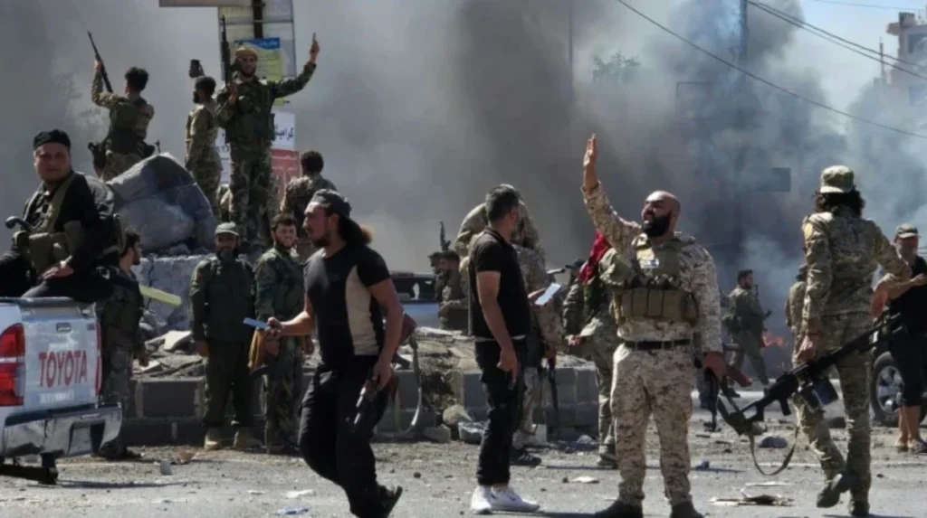 Les forces israéliennes entrent dans la campagne de Deraa en Syrie Les forces israeliennes entrent dans la campagne de Deraa en Syrie